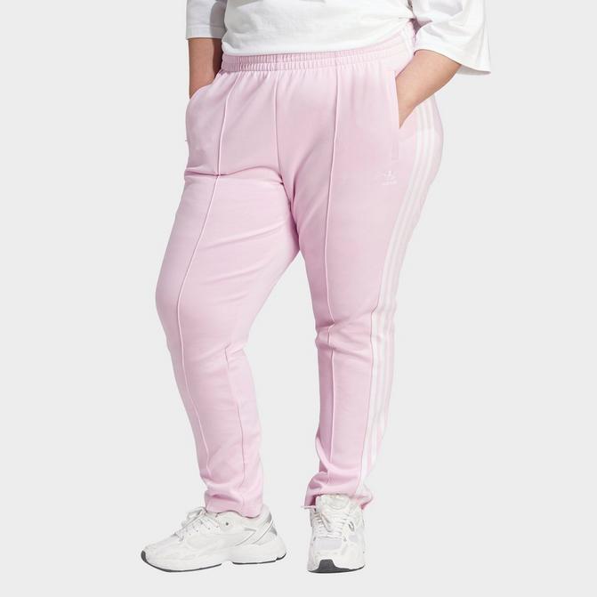 Women\'s adidas Originals Track Superstar Pants (Plus adicolor Size)| Line Finish