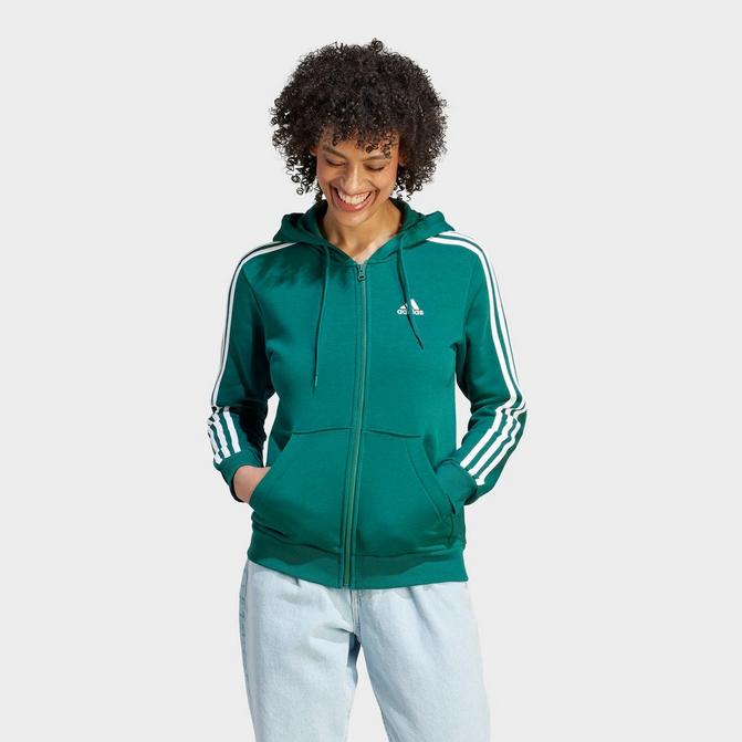 Womens adidas outlet 3 stripe hoodie