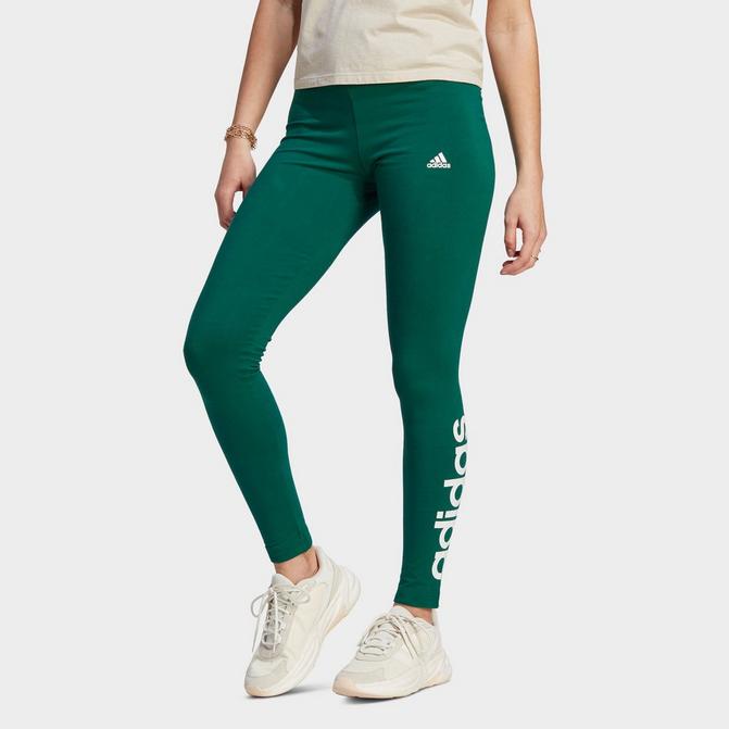 adidas Womens Loungewear Essentials 3 Stripe Leggings