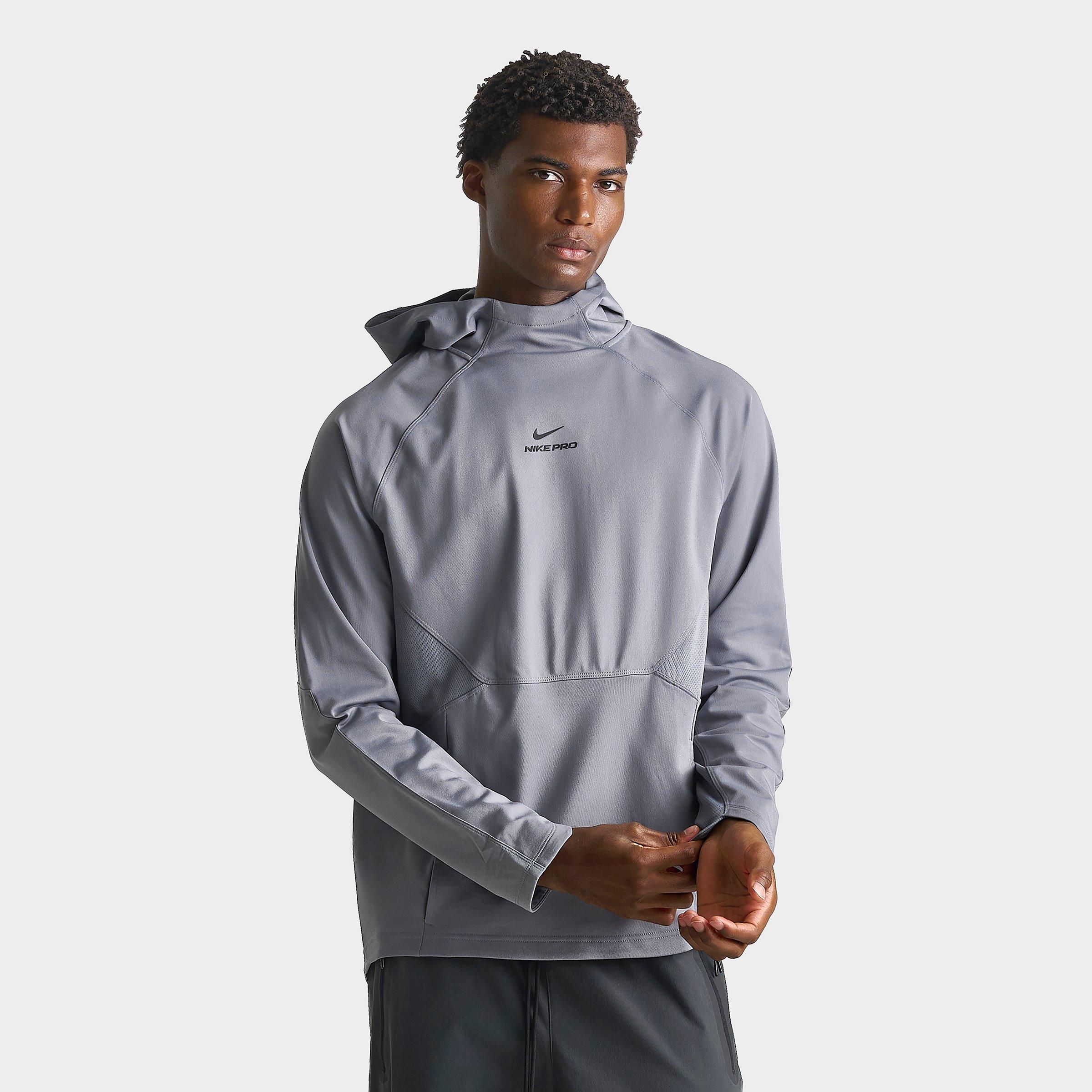 Men's Nike Pro Dri-FIT Mid-Layer Pullover Training Hoodie | Finish