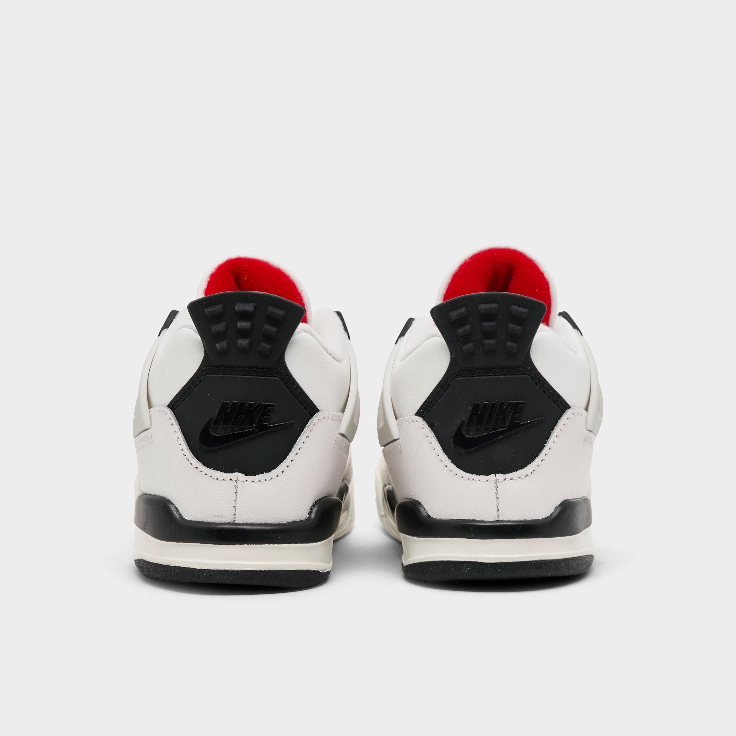 Kids' Toddler Air Jordan Retro 4 Basketball Shoes | Finish Line