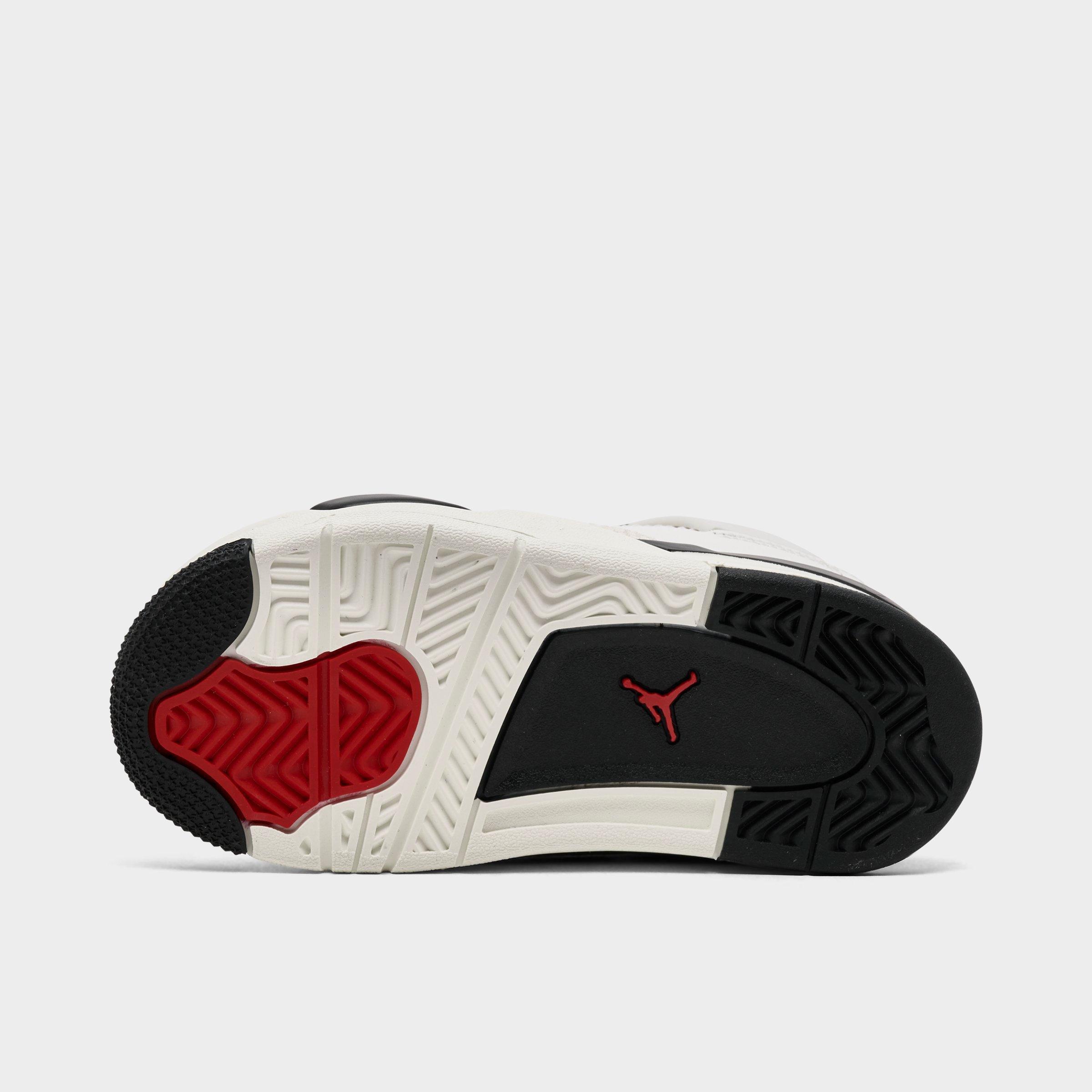 Kids' Toddler Air Jordan Retro 4 Basketball Shoes | Finish Line