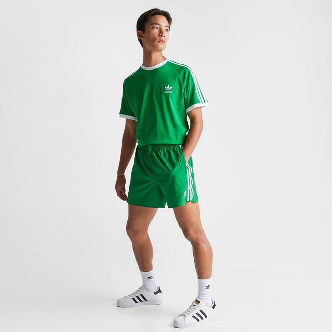 adidas Short Sleeve Shirt Men's Dark Green New with Tags L