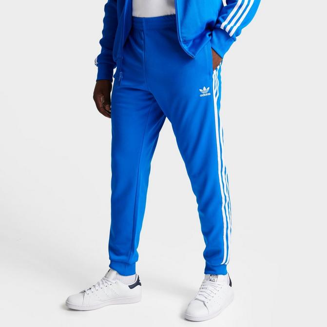 Adidas superstar outlet track pants white