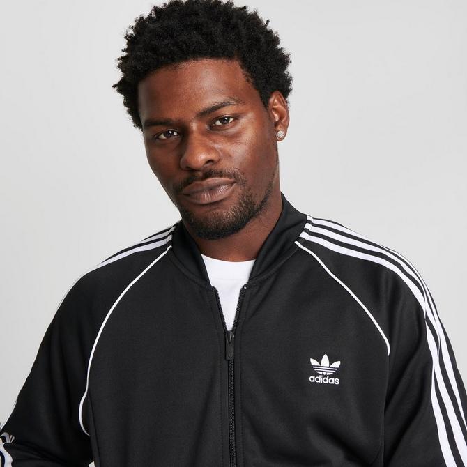 Adidas originals authentic superstar shop track jacket in black