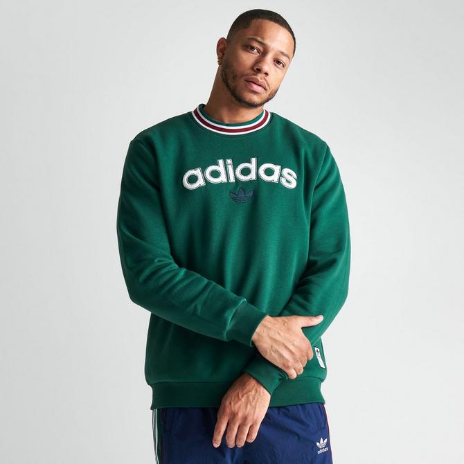 Men s adidas Originals Collegiate Crewneck Sweatshirt Finish Line