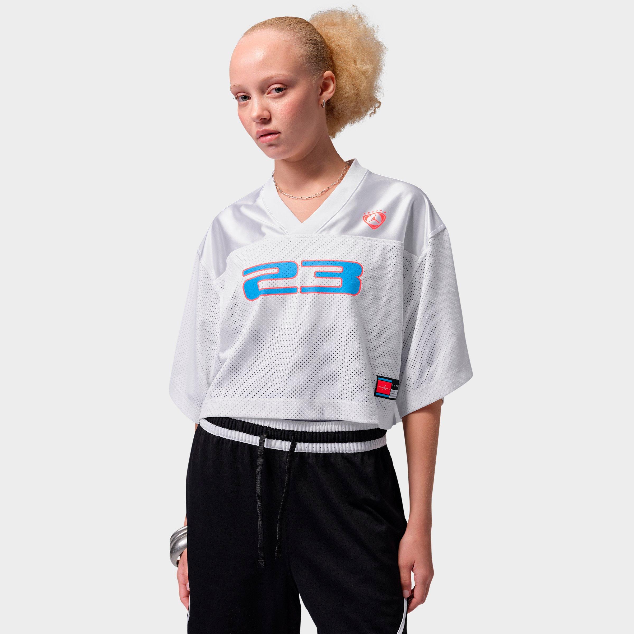 Women's Jordan Brooklyn Short-Sleeve Jersey Top | Finish Line