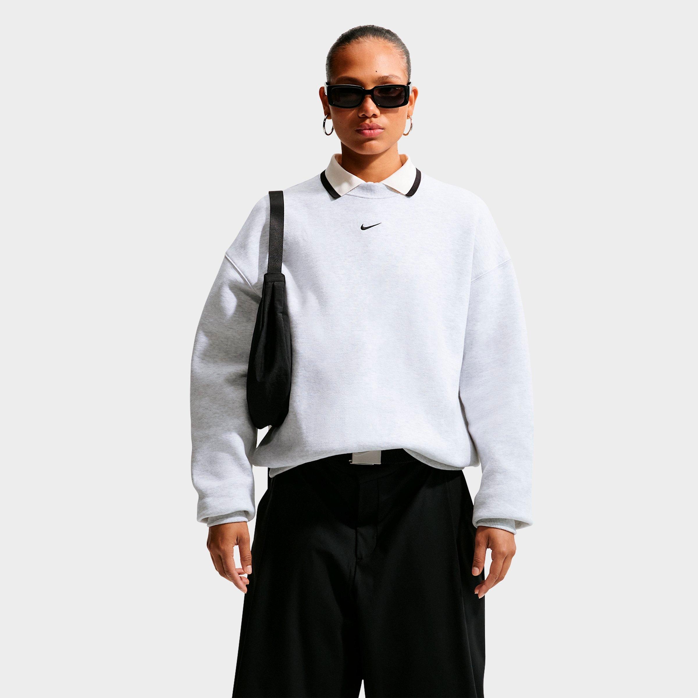 Women's Nike Studio Fleece Medium Weight Oversized Crewneck