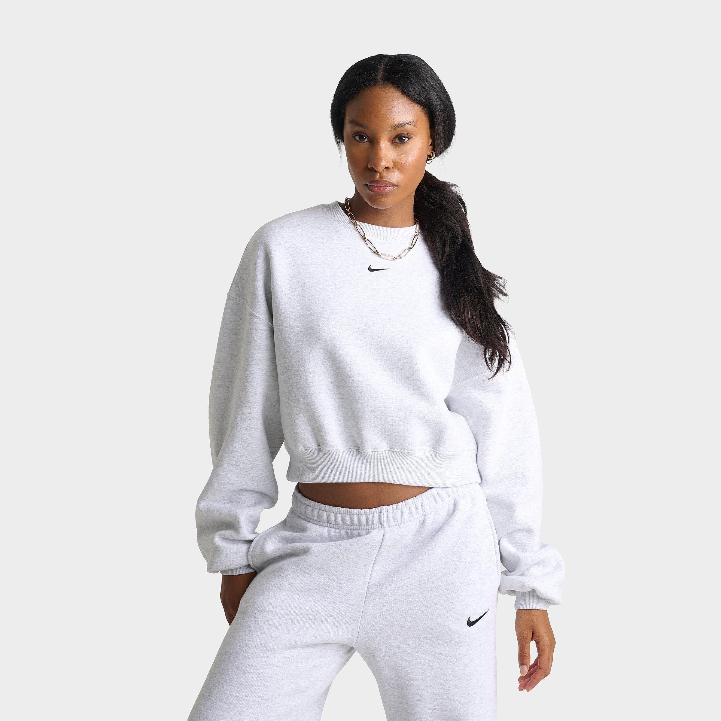 Women's Nike Studio Fleece Medium Weight Oversized Cropped