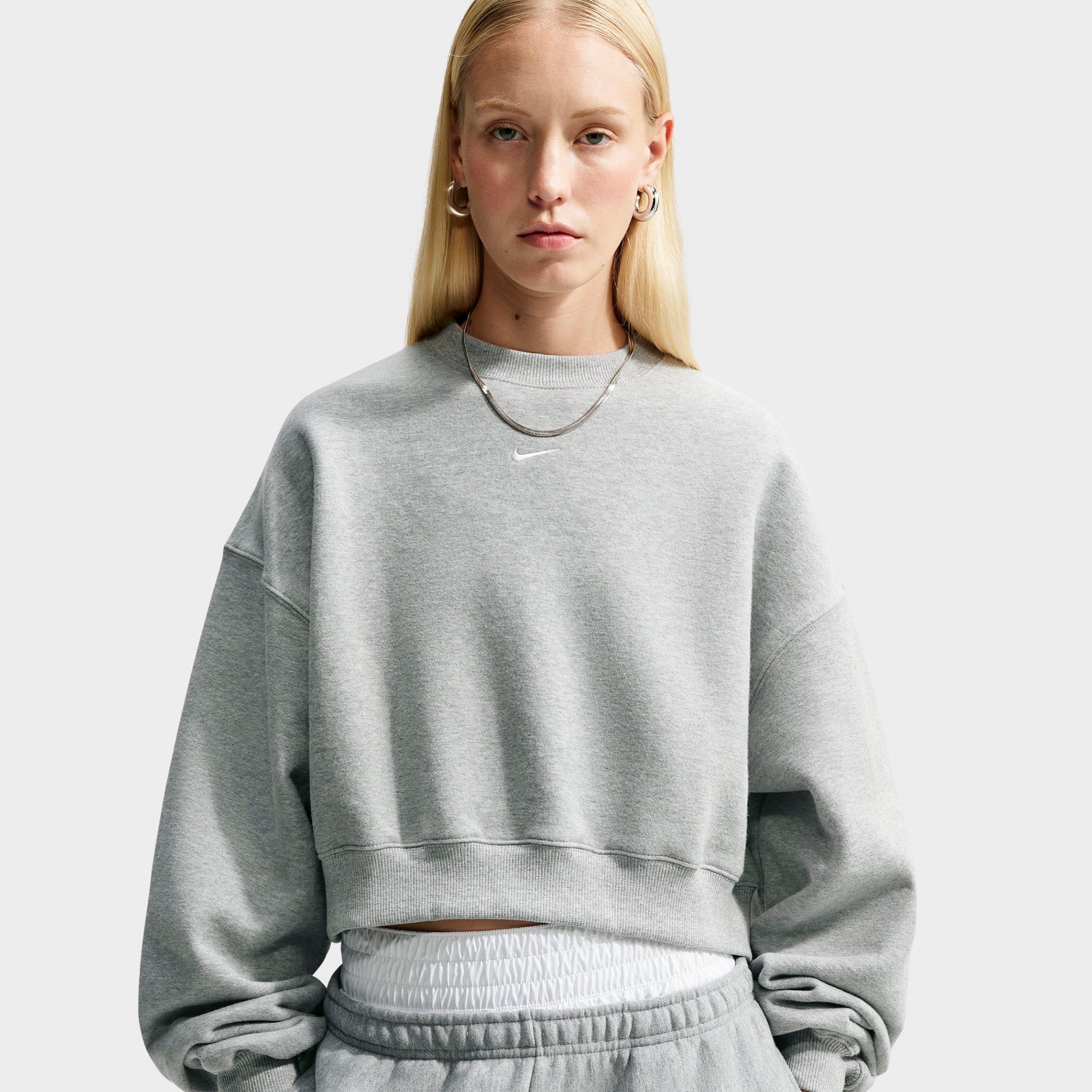 Women's Nike Studio Fleece Medium Weight Oversized Cropped