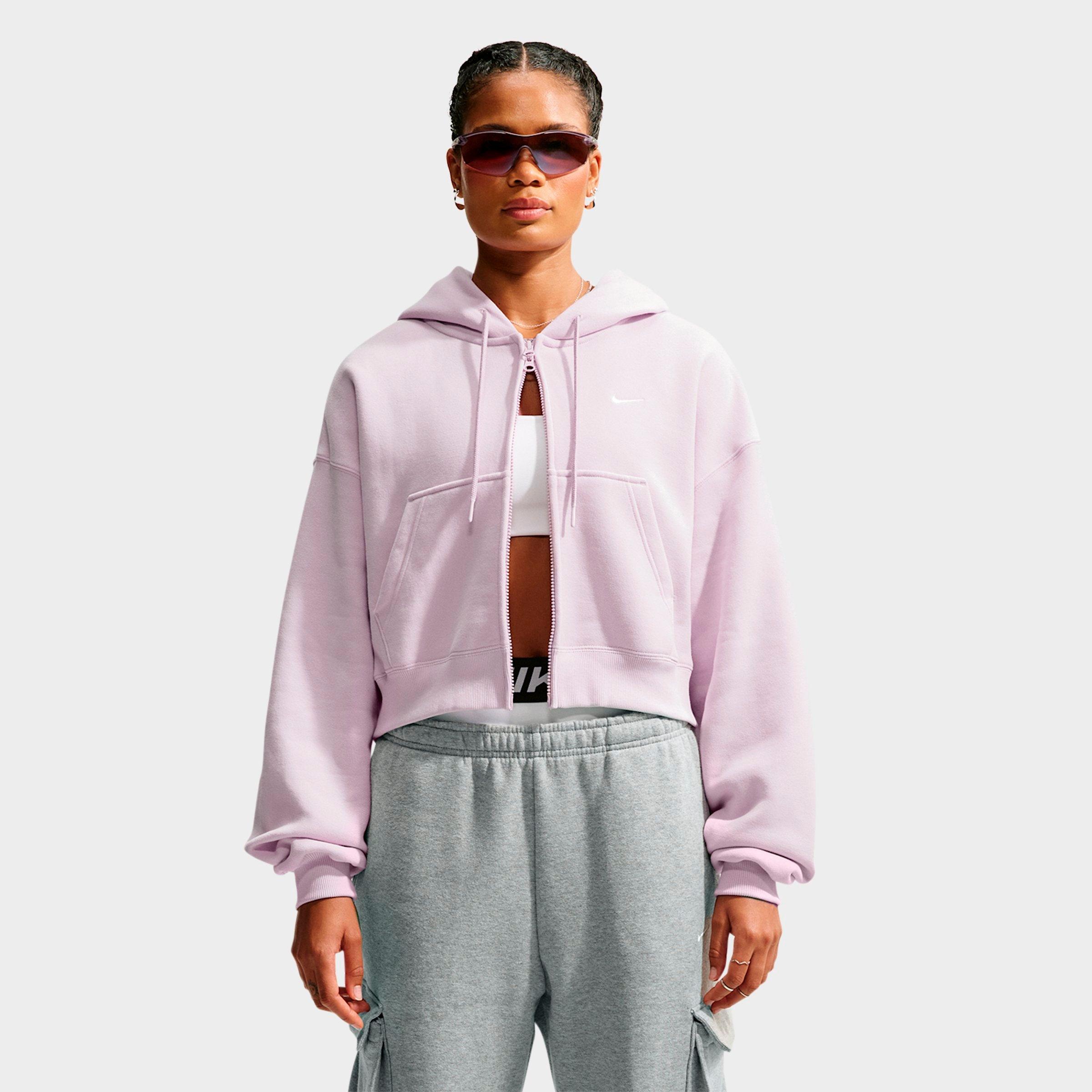 Women's Nike Studio Fleece Medium-Weight Oversized Cropped Full