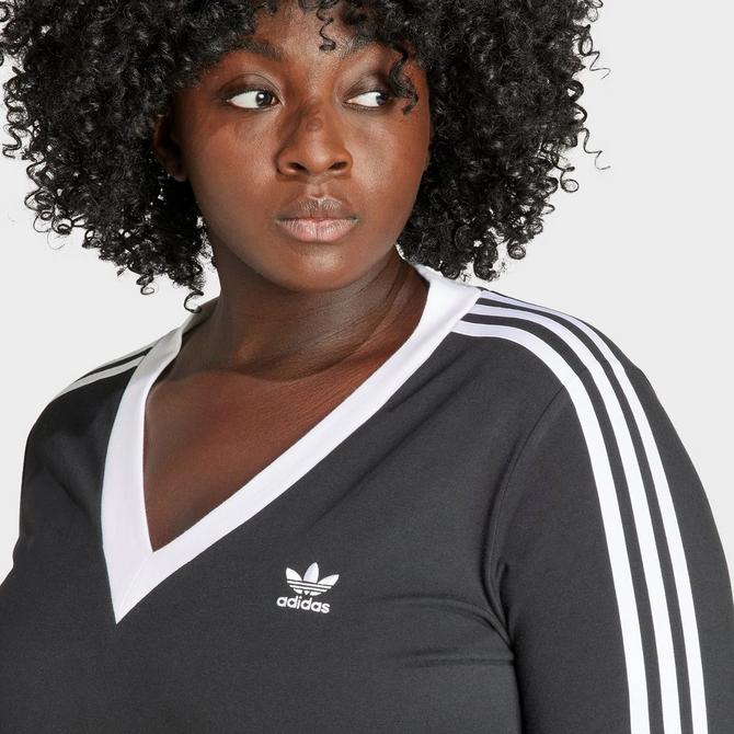 Adidas v neck womens online