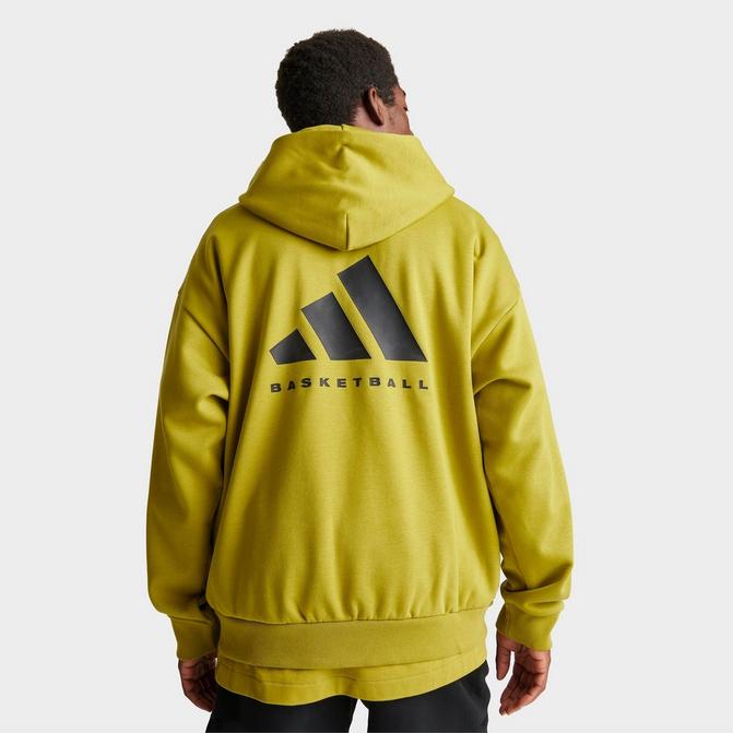 Adidas hot sale yellow hoodie