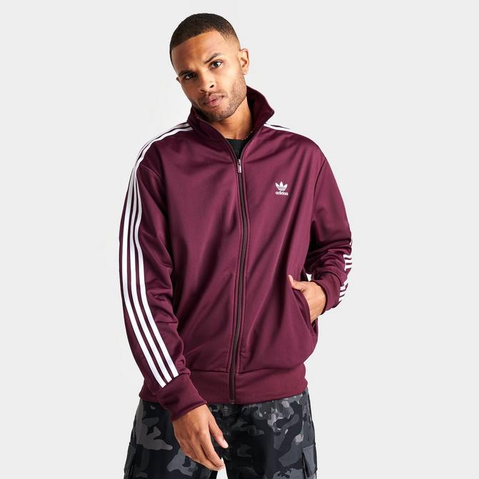 Trace maroon store adidas jacket