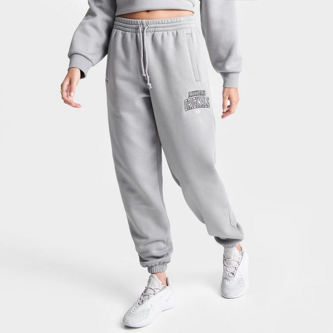 Adidas Joggers Mens XL Heather Grey Sweatpants Baggy Fit Elastic Cuffs 
