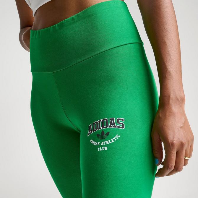 adidas Performance Leggings - green/white/green 