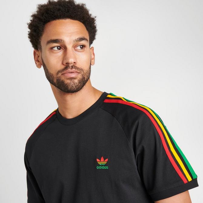 ADICOLOR CLASSICS 3-STRIPES T-SHIRT ADIDAS ORIGINALS, T-shirt Blanc Homme