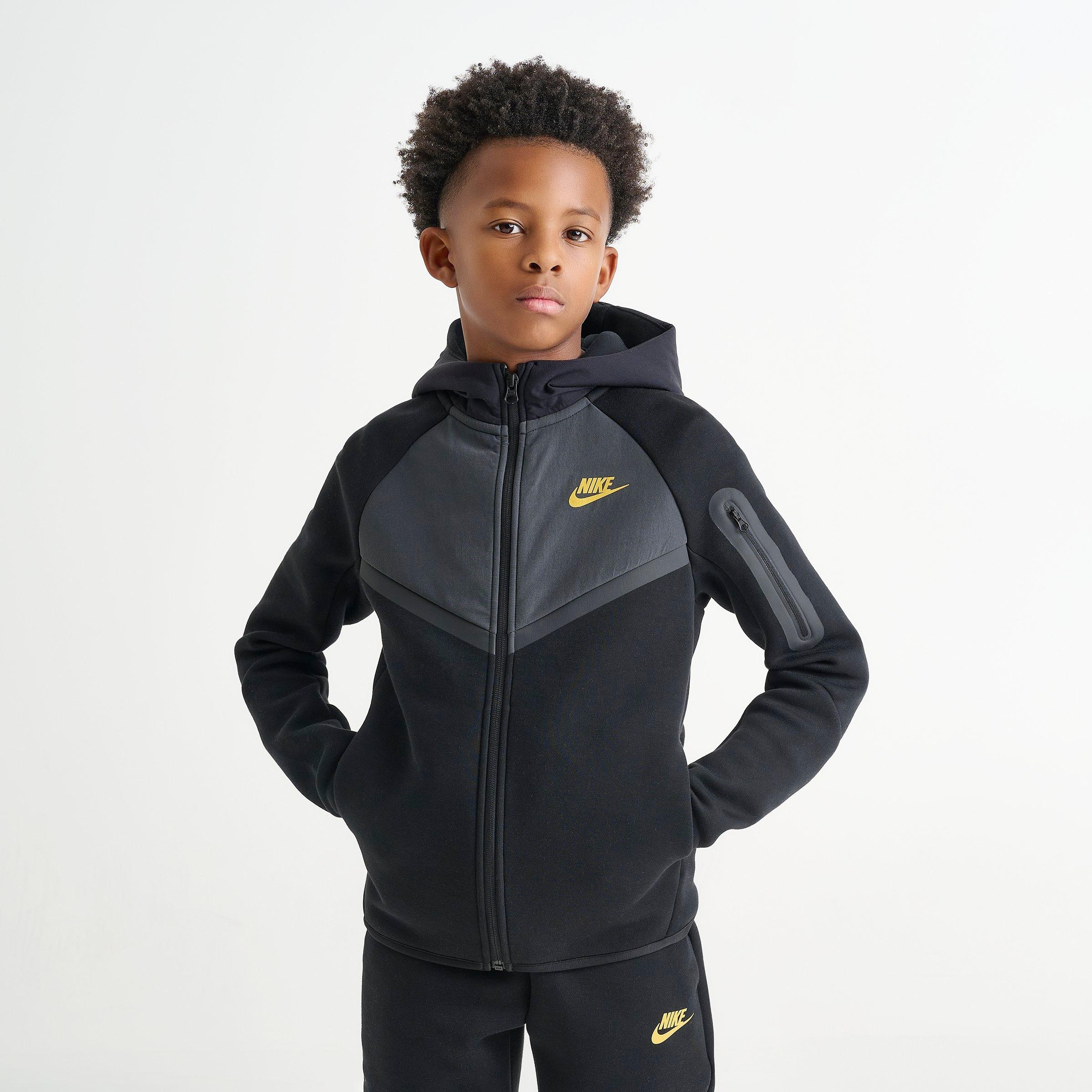 Boys' Big Kids' Nike Sportswear Tech Fleece Full-Zip Hoodie