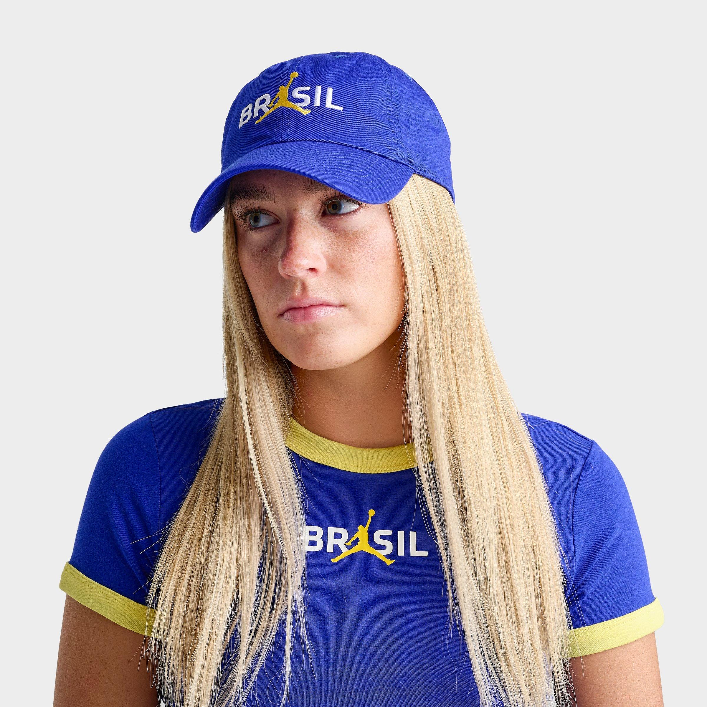 Jordan Club Brazil Unstructured Strapback Hat | Finish Line
