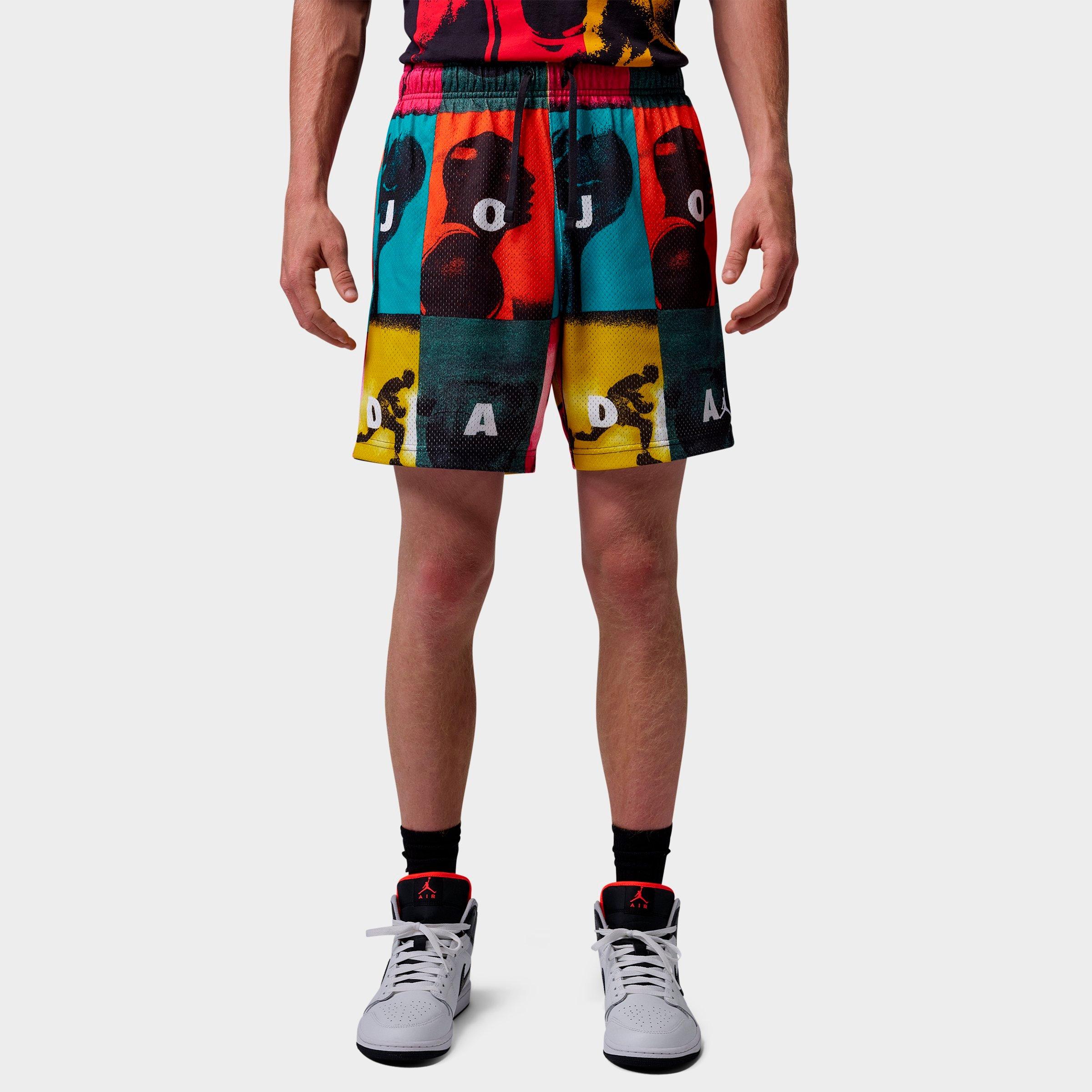 NIKE Men's Jordan Sport Allover Print Mesh Diamond Basketball