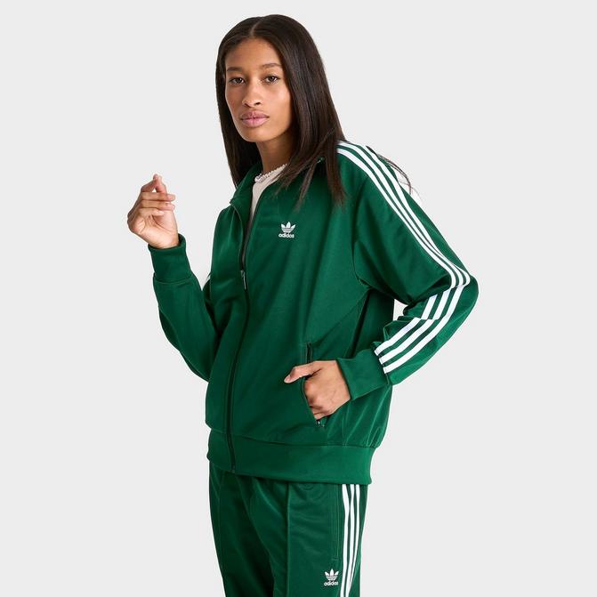 adidas Originals SST track top in collegiate green