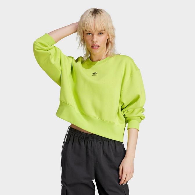 Adidas best sale short sweatshirt