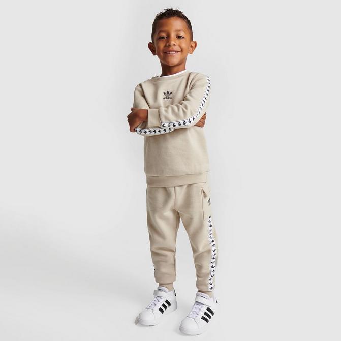 Infant and Kids Toddler adidas Originals Tape Crew Sweatshirt and