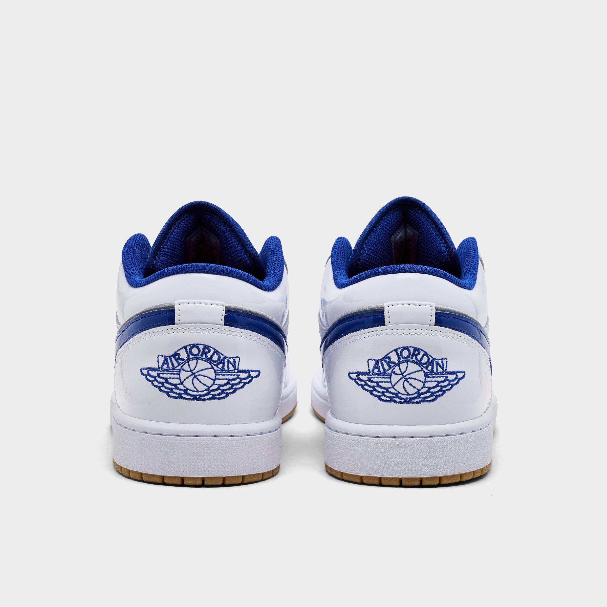 Men's Air Jordan Retro 1 Low SE Elephant Print Casual Shoes