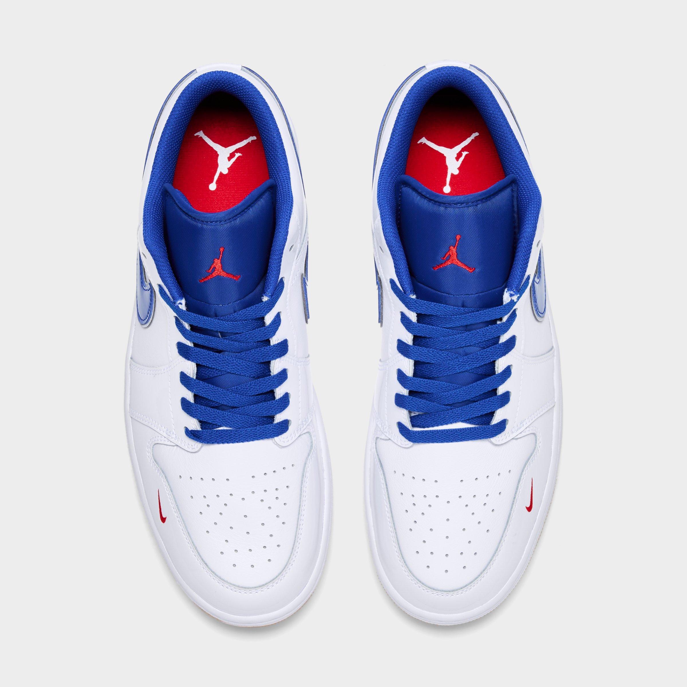 Men's Air Jordan Retro 1 Low SE Elephant Print Casual Shoes