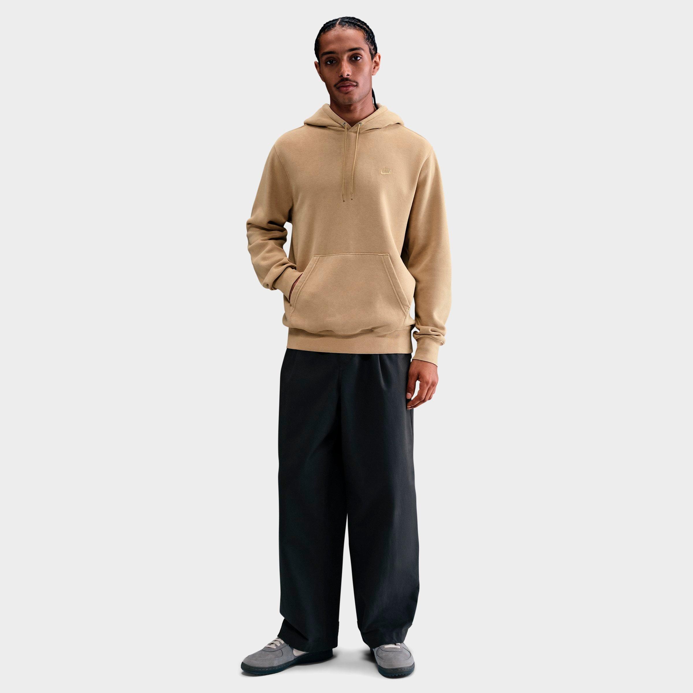 Men's Nike Sportswear Club Washed Fleece Hoodie | Finish Line
