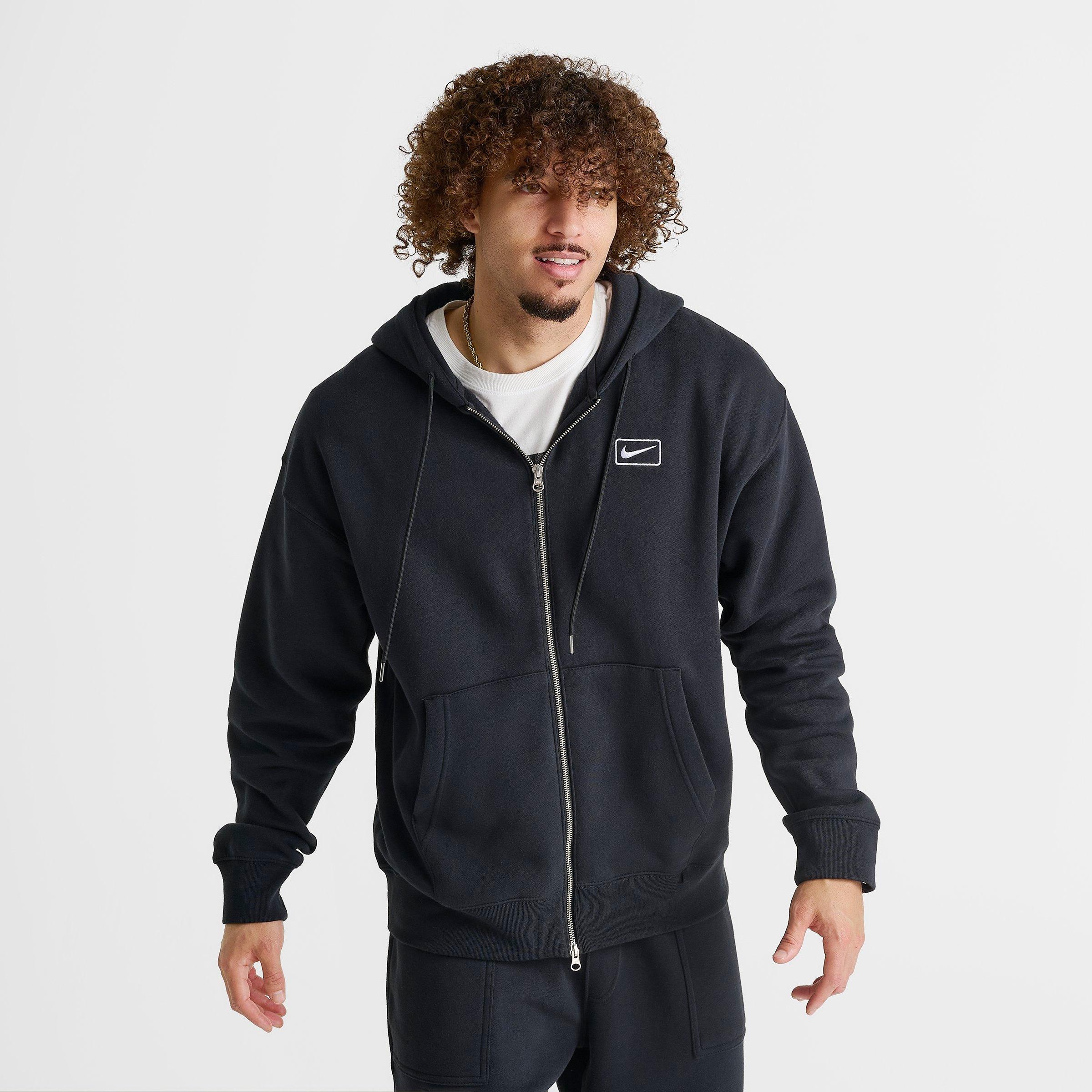 Men's Nike Sportswear Swoosh Box Full-Zip Hoodie | Finish Line