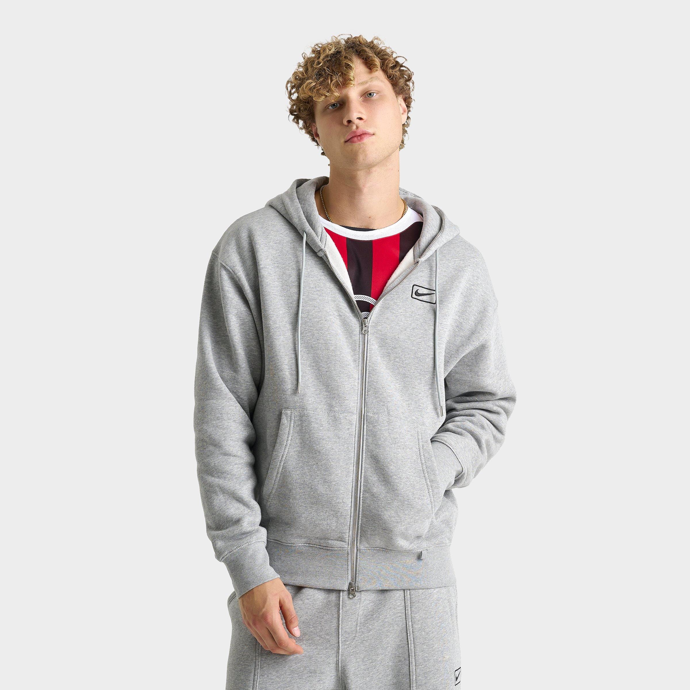 Men's Nike Sportswear Swoosh Box Full-Zip Hoodie | Finish Line
