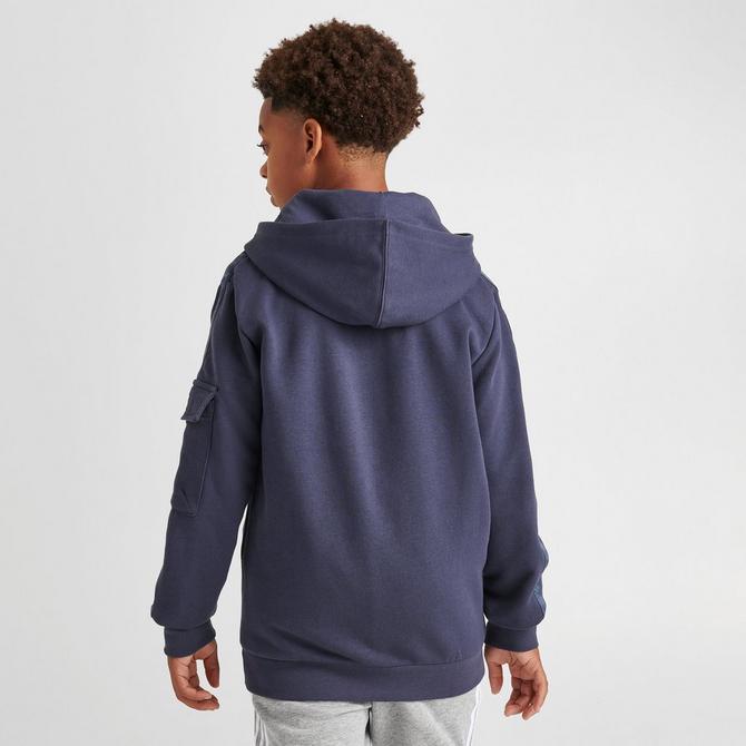 Kids adidas Originals Tape Hoodie Finish Line