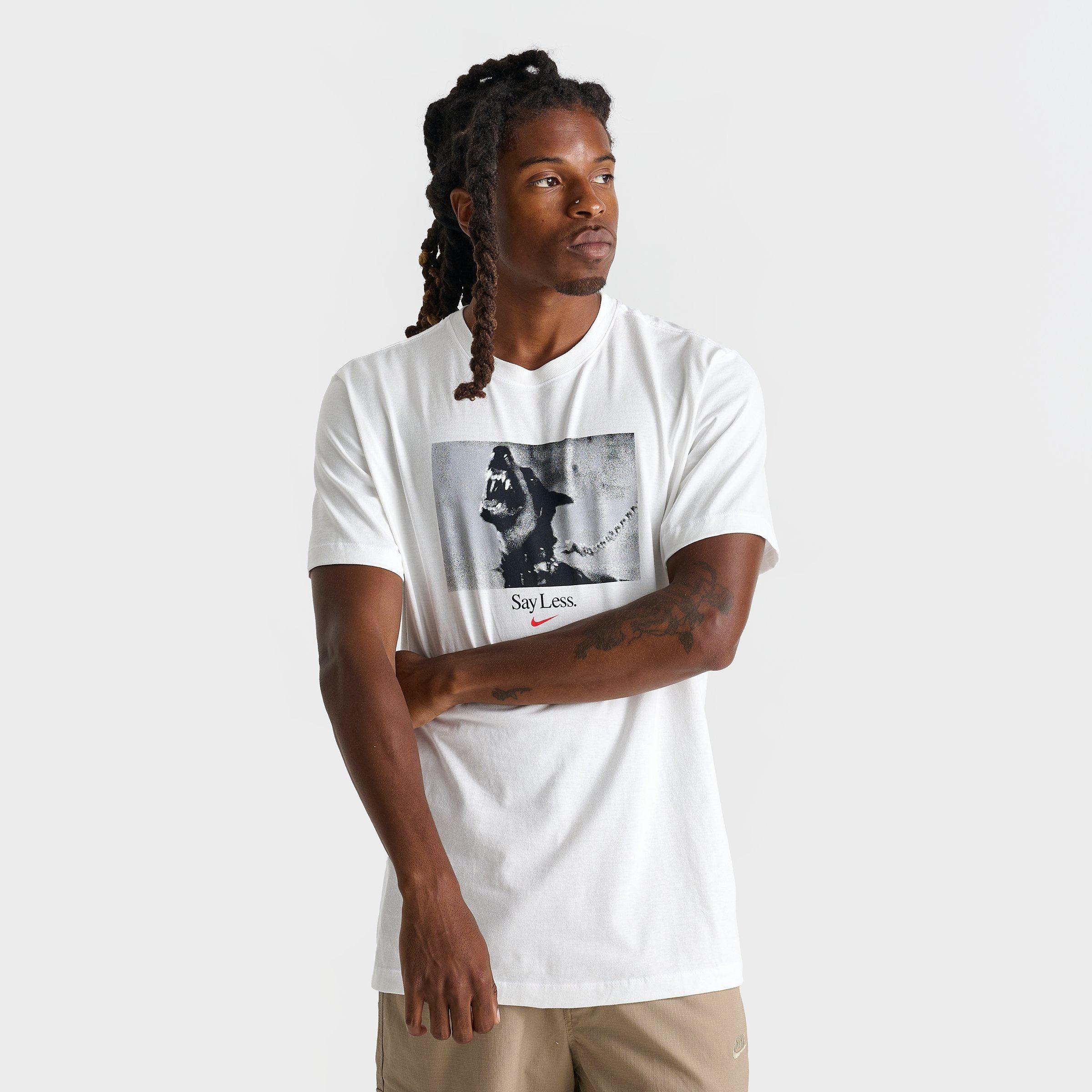 Men's Nike Sportswear Say Less Graphic T-Shirt