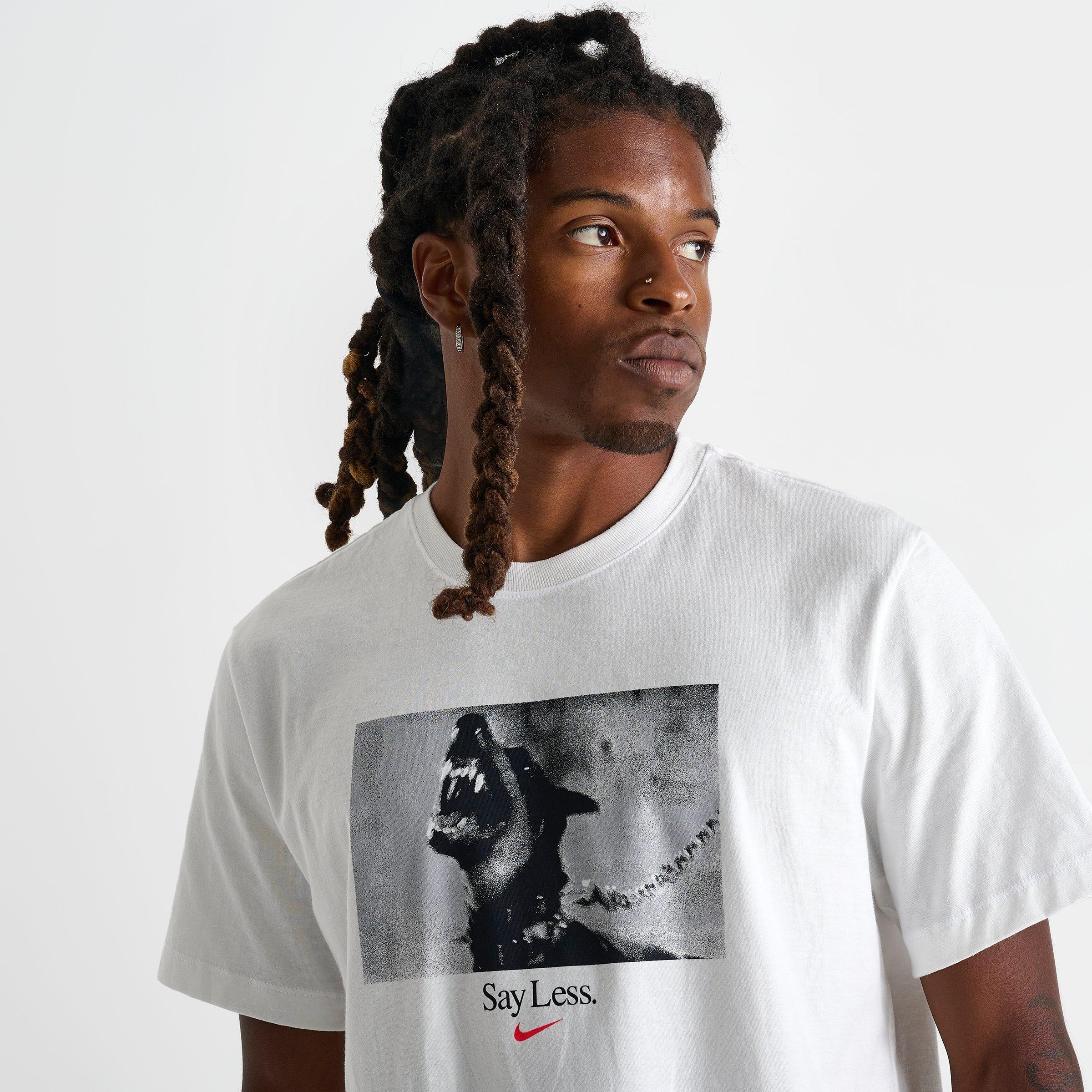 Men's Nike Sportswear Say Less Graphic T-Shirt