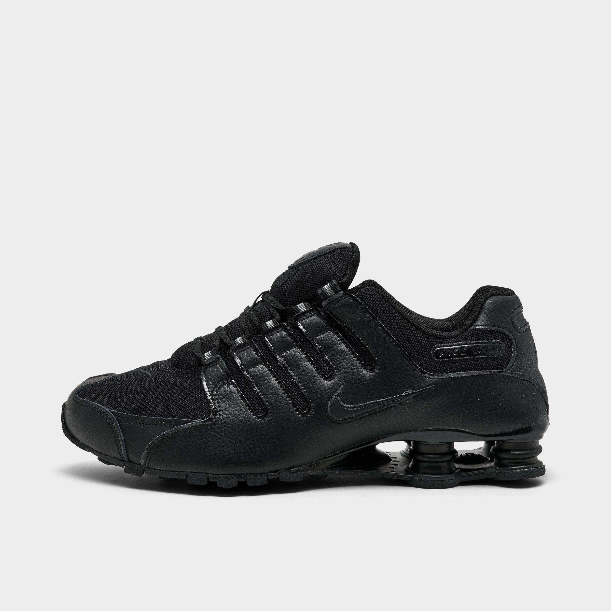 ? Nike Shox NZ EU Running Sneakers Black Men’s Size 8‎ 678632-002 ? Nike Shox NZ Shoes Triple Black Men main image 2