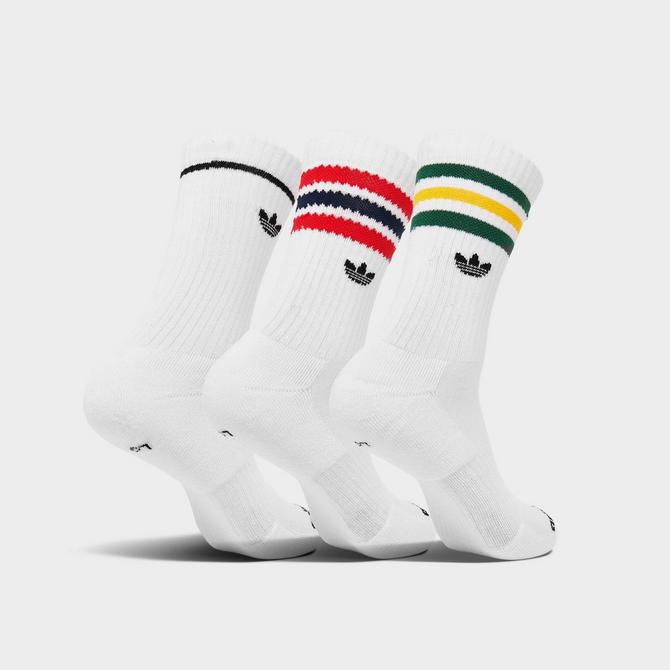 Adidas solid crew sock 3 pack clearance