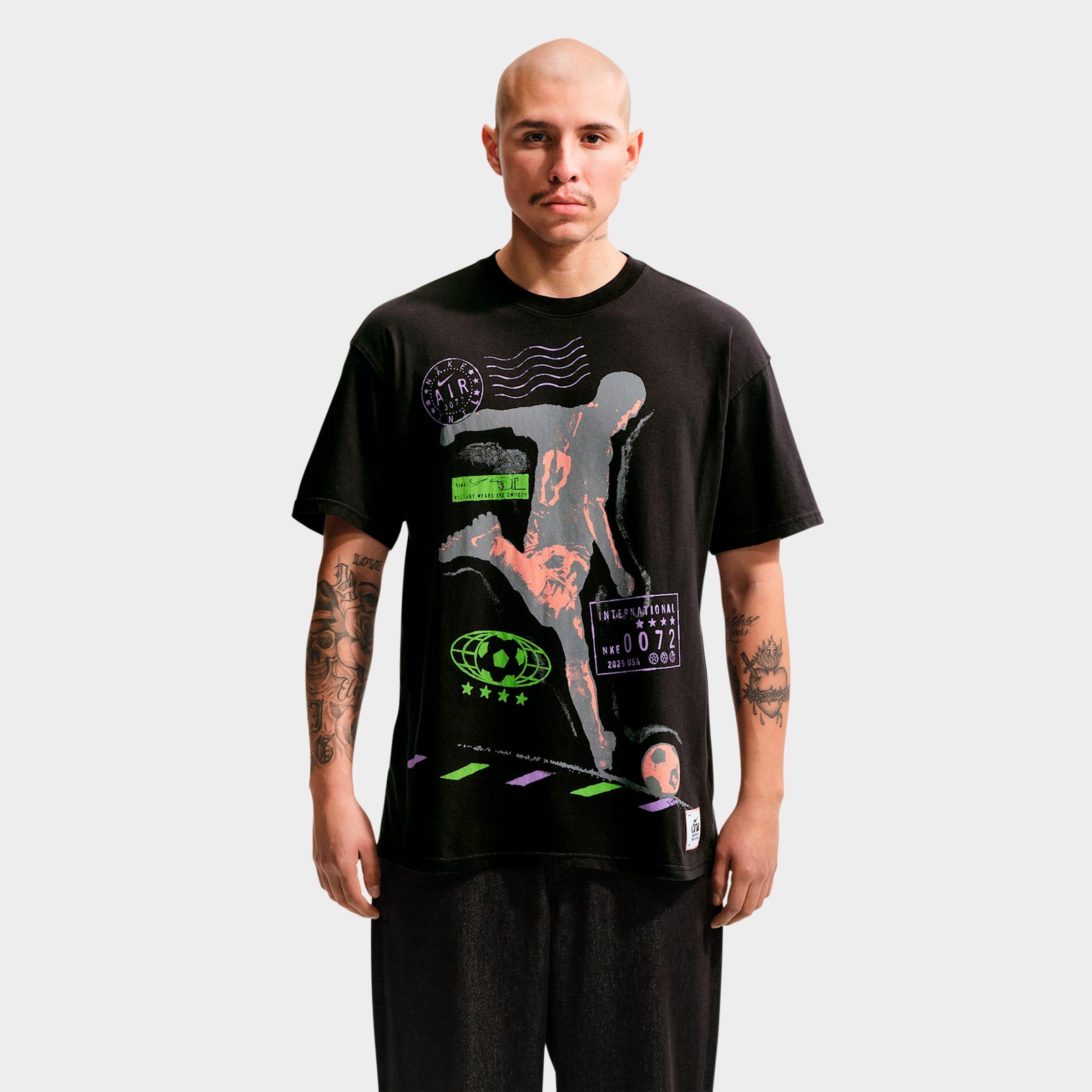 Nike Men's Nike Sportswear Passport Stamp Graphic T-Shirt