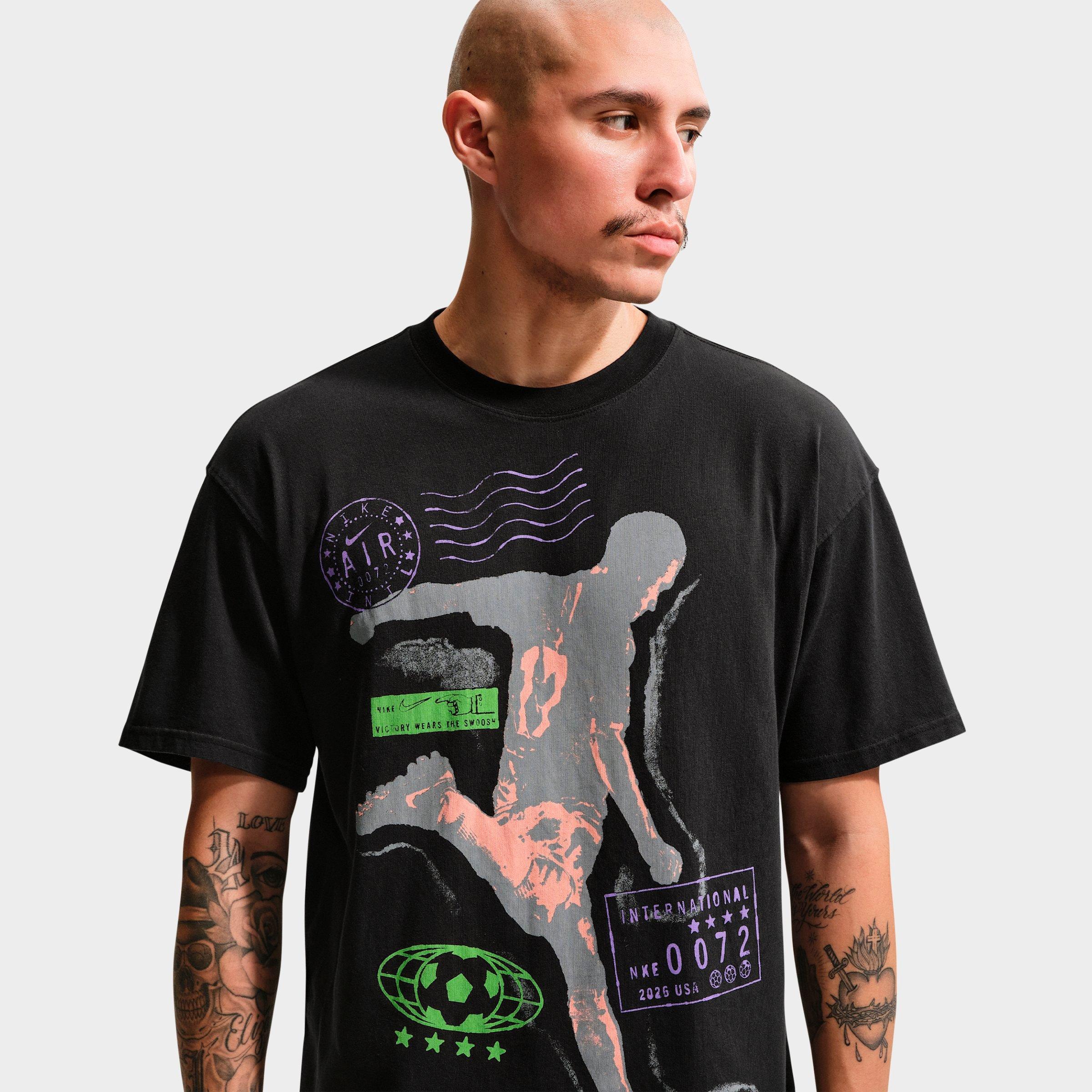 Nike Men's Nike Sportswear Passport Stamp Graphic T-Shirt