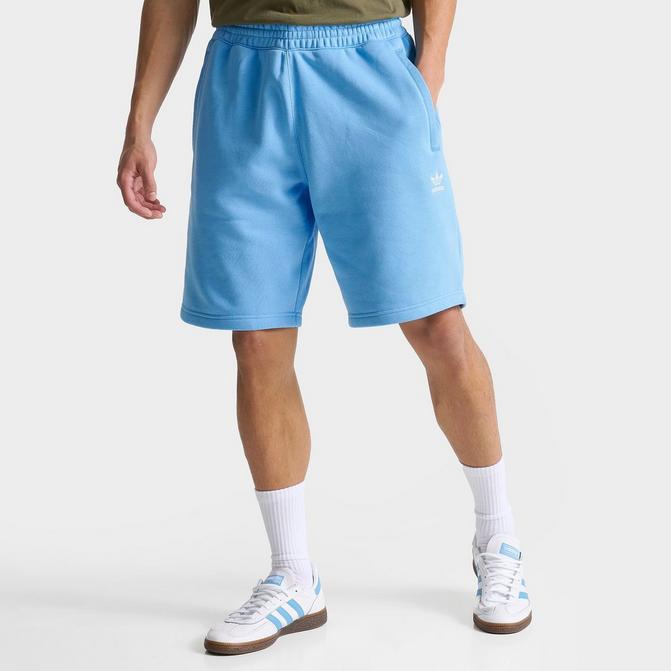 ADIDAS offers ORIGINALS MARSHMALLOW TREFOIL SHORTS AMBIENT SKY BLUE MENS XXL NEW