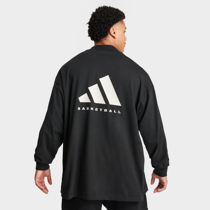 adidas Basketball Tee - Grey