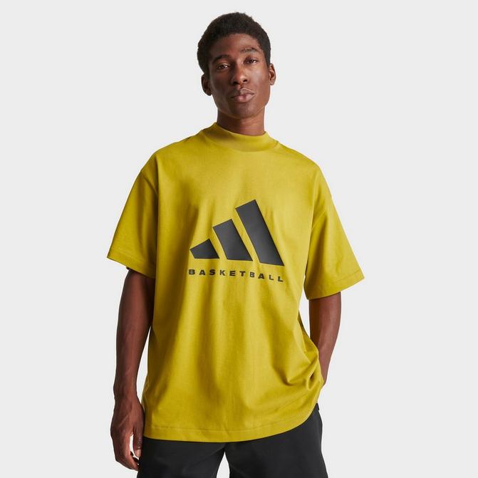 Olive adidas hot sale shirt