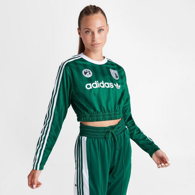 Women's adidas Originals Long-Sleeve Crop T-Shirt