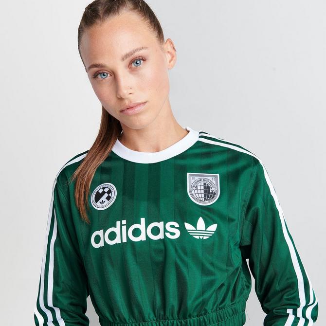 Women's adidas Originals Long-Sleeve Crop T-Shirt