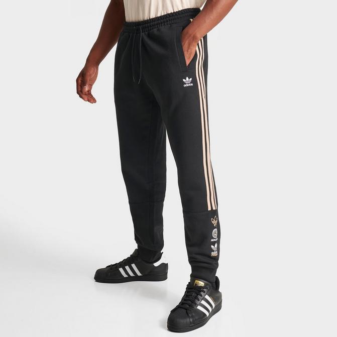 Jogger Pants| Men\'s adidas Fleece Originals Finish Line Sticker