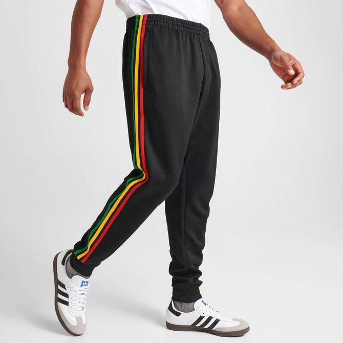  adidas Originals mens Adicolor Classics Superstar Track Pants  Black/Semi Impact Orange X-Small : Clothing, Shoes & Jewelry