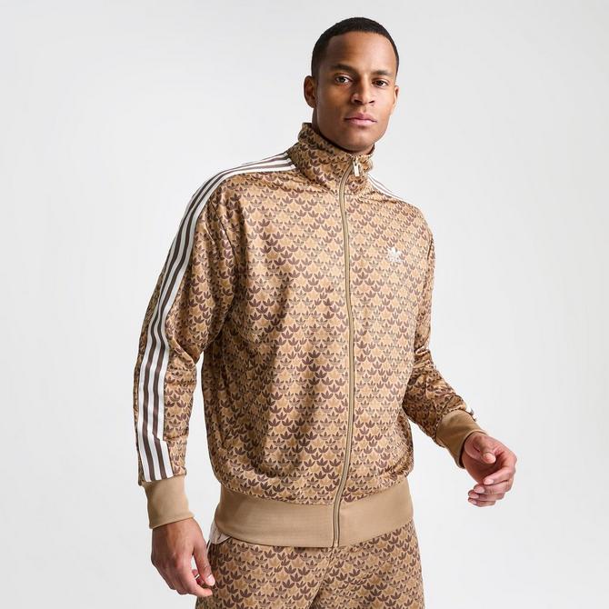 Men's Clothing - FireBird Classic Mono Track Top - Brown