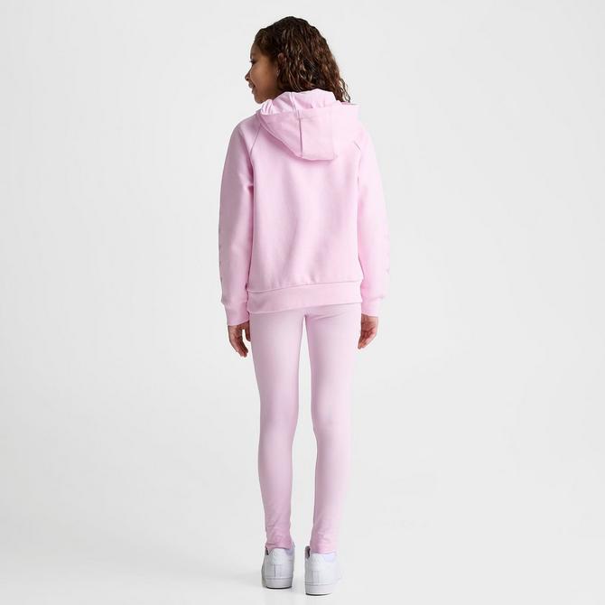 Adidas trefoil hoodie set pink best sale