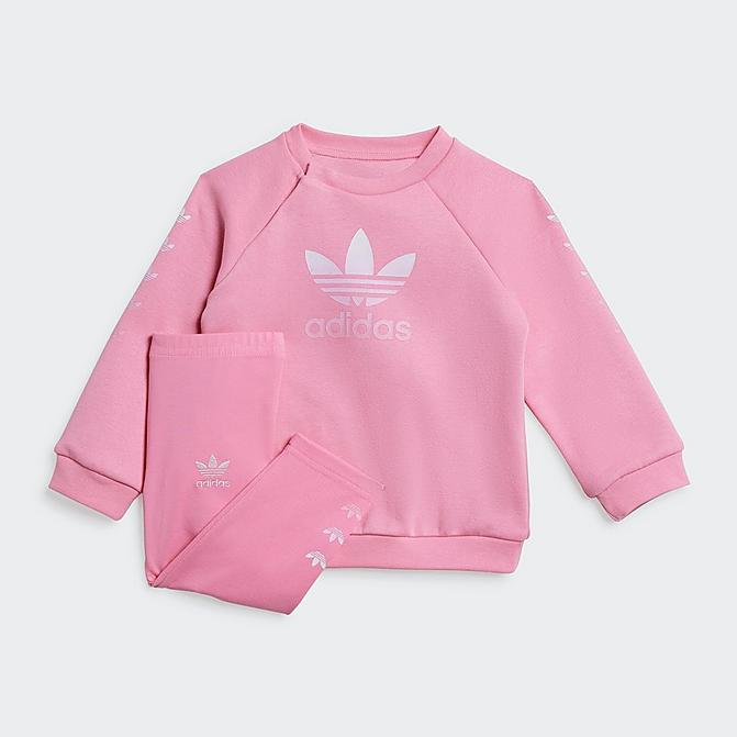 Girls' Infant adidas Originals Crewneck Sweatshirt and Leggings Set |  Finish Line