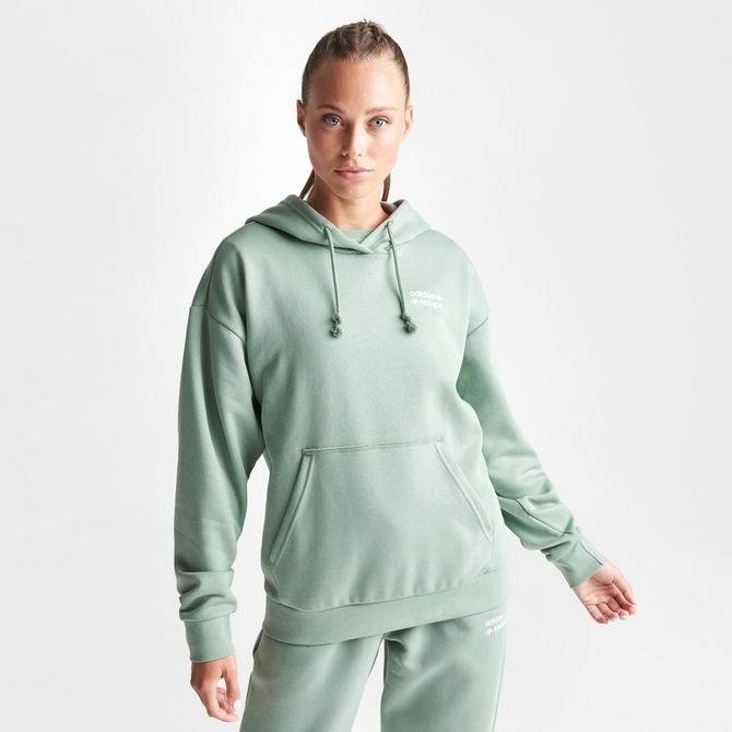 Womens green hotsell adidas hoodie